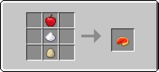 Crafting charlottes in Minecraft