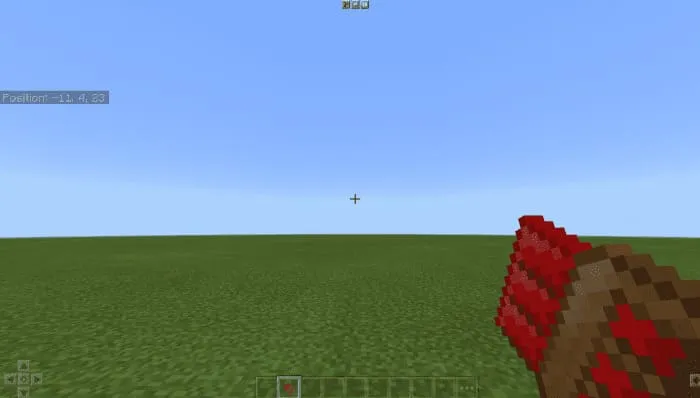 Shotgun clip in Minecraft
