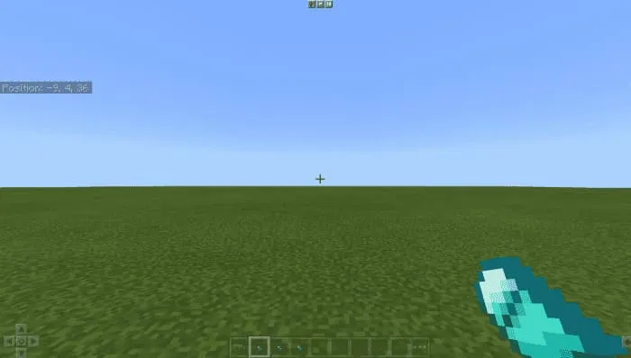 Diamond Bullet in Minecraft