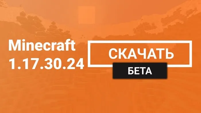 Minecraft 1.17.30.24