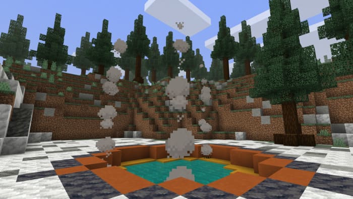 Biome Volcanic taiga in Minecraft