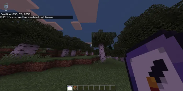 Changing the time for the night