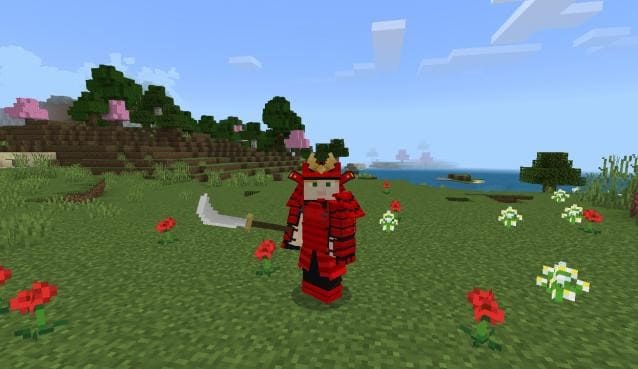 Samurai Armor in Minecraft