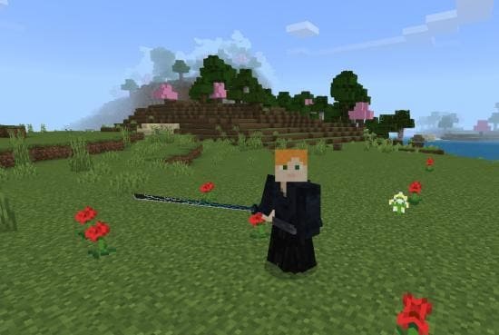 Samurai outfit in Minecraft