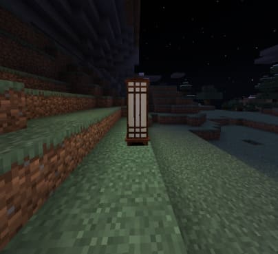 Lamps in Minecraft