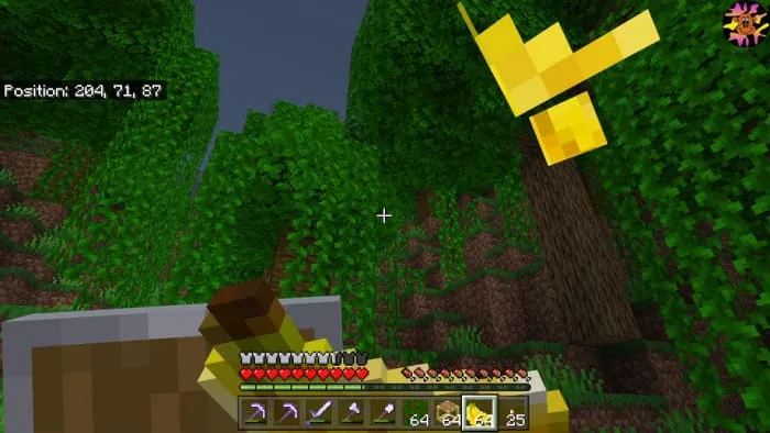 Banana in Minecraft