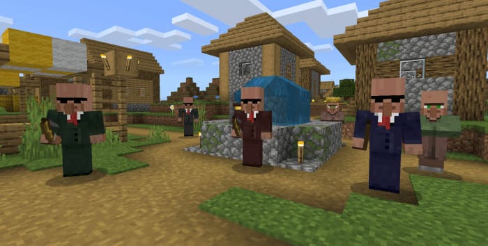 Villagers as agents