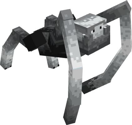 Spider crawler in Minecraft