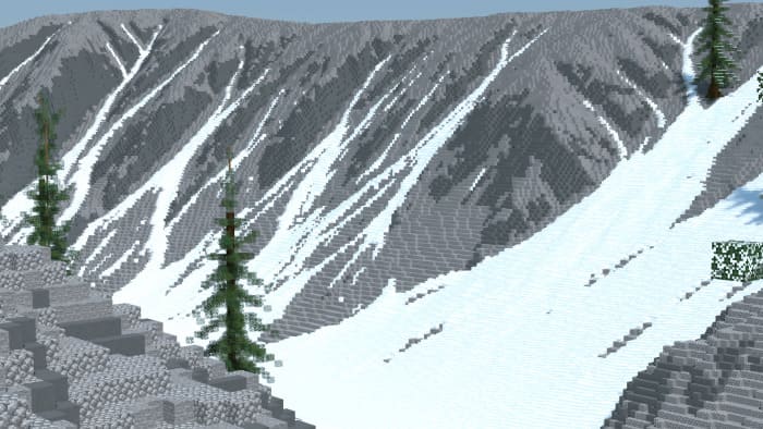 Minecraft Mountain Map