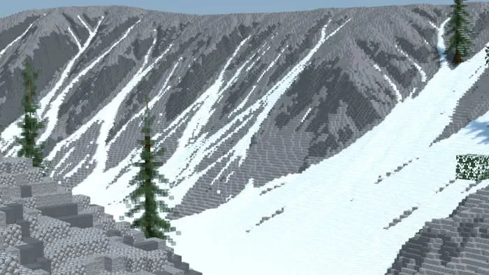 Minecraft Mountain Map