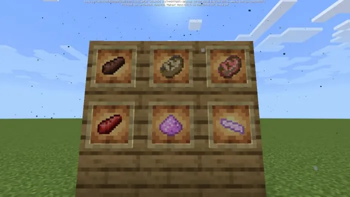 New food and items in Minecraft