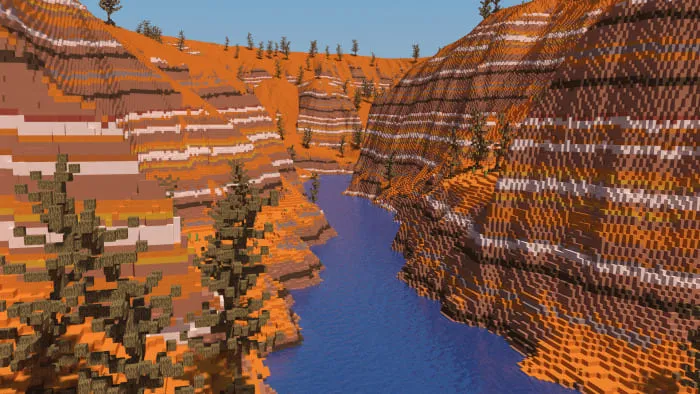 Golden Canyon and river