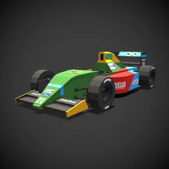 Benetton-Ford B190 in Minecraft