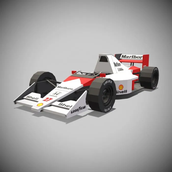 McLaren-Honda MP4 in Minecraft