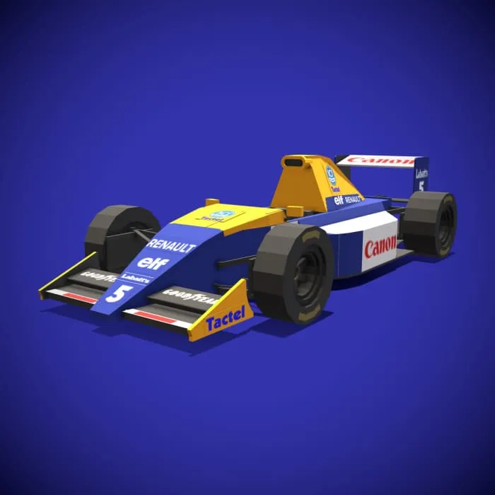 Williams-Renault FW13B in Minecraft