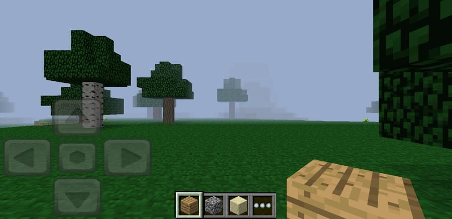 Screenshot from Minecraft 0.1.1