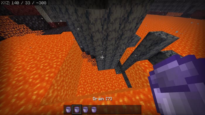 Lava drainage 7x7