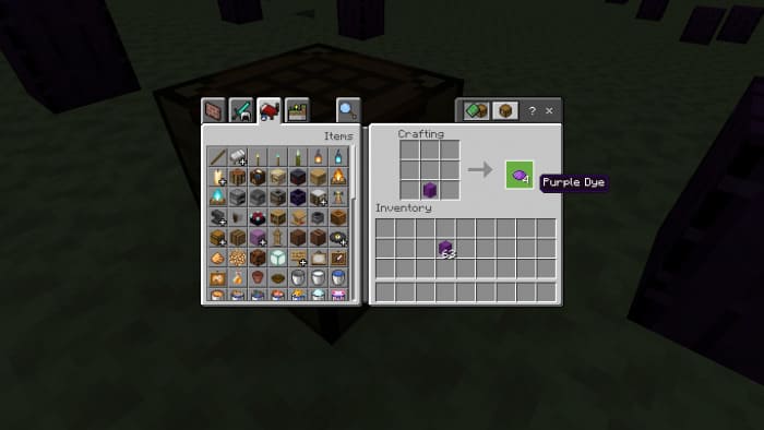 Crafting purple dye from cactus