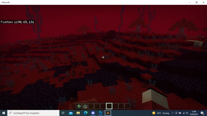 Bloody Hills in Minecraft