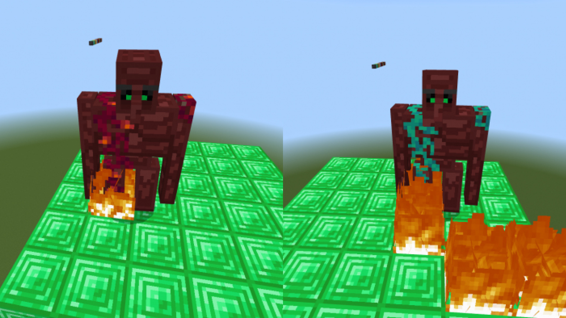 Infernal golem in Minecraft