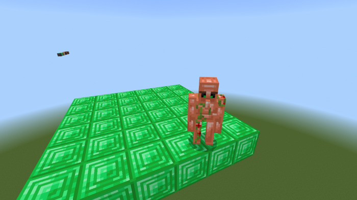 Copper golem in Minecraft