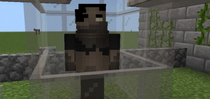 Fat man in Minecraft