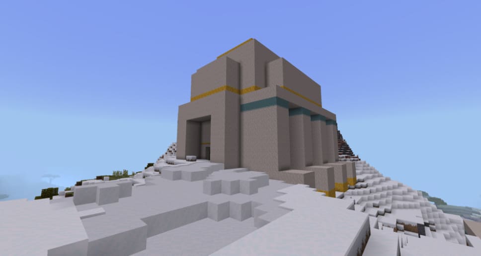 Sanctuary of the winds in Minecraft