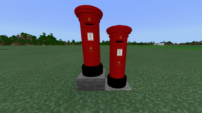 Mailbox options in Minecraft