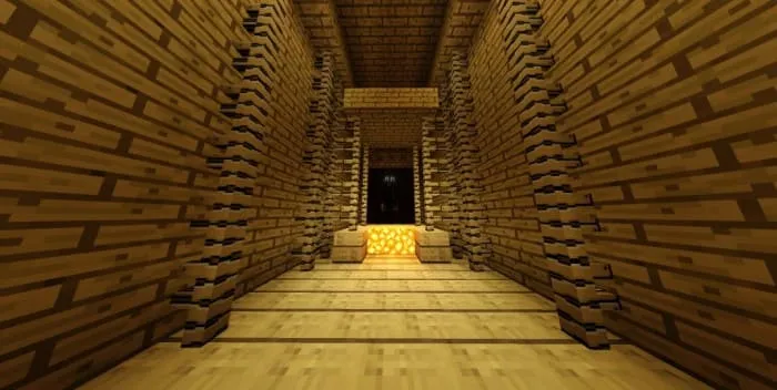 Screenshot from the horror map