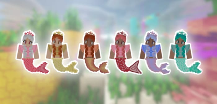 Types of mermaids in Minecraft