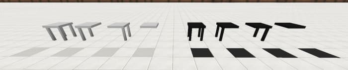 Tables in Minecraft