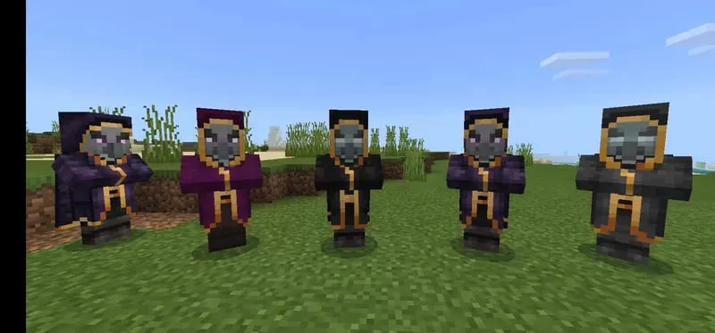The villainous Magician in Minecraft