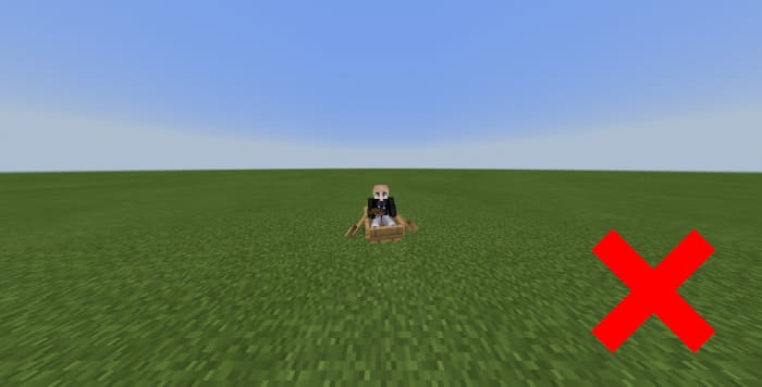 MCPE But If You Touch Grass You Die