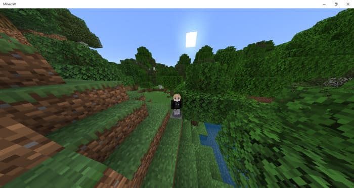 MCPE But If You Touch Grass You Die