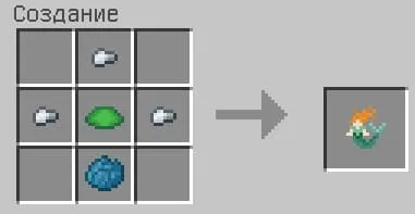 Crafting an item to become a mermaid