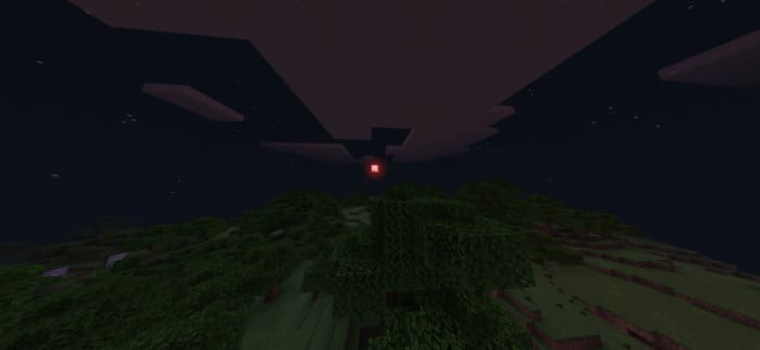 Событие кровавой Луны в Minecraft