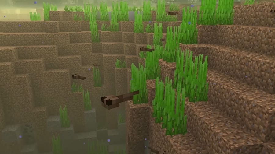 Головастики в водах Minecraft
