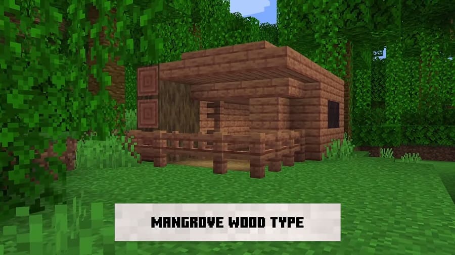 House from Mangrove planks