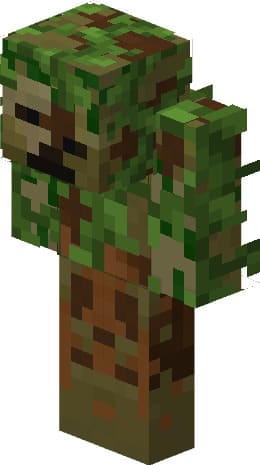 Swamp monster in Minecraft