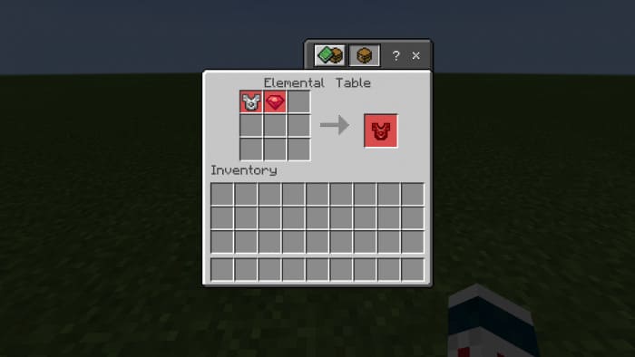 Crafting a new Chestplate