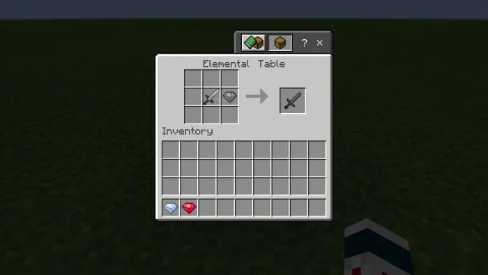 Crafting an Elemental Sword