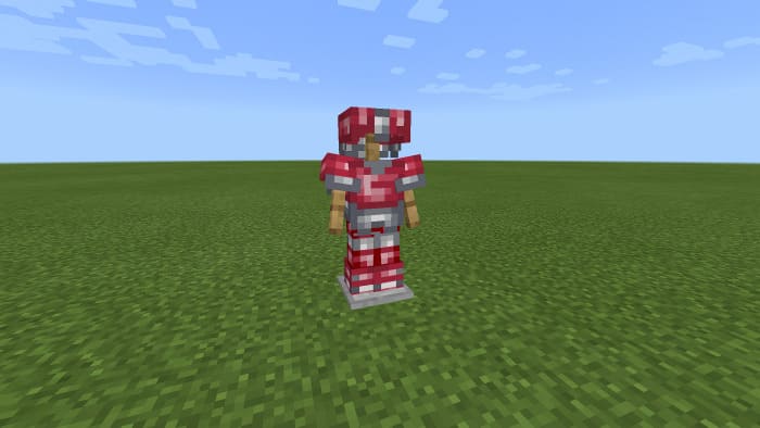 Type of enhanced Ruby armor