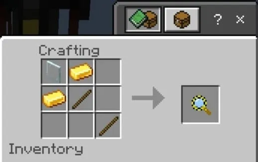 Crafting a conventional ore detector