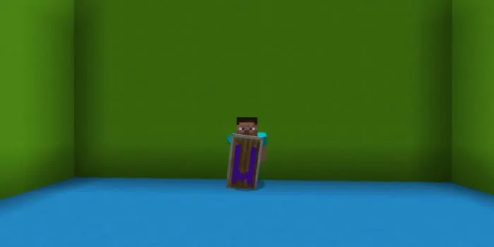 Shield with letter M