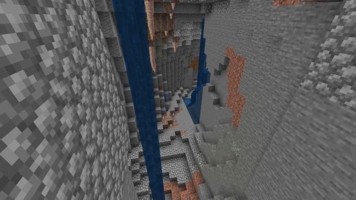 Cobblestone in caves