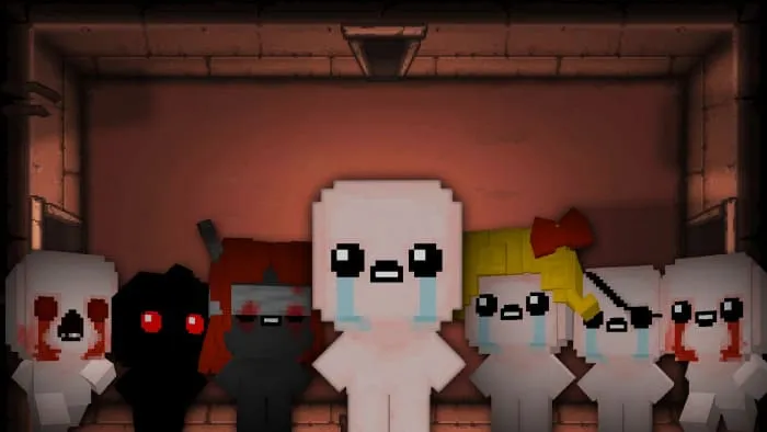All mobs from Isaac