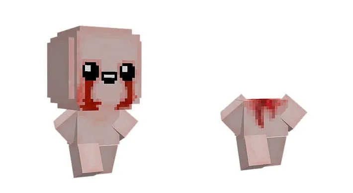 Gloomy onlooker in Minecraft