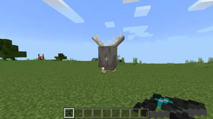 Jaws are flying at the target