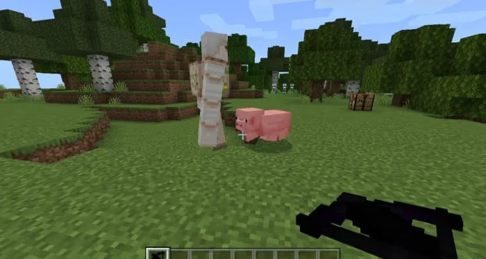 Dragon Crossbow and Iron Golem