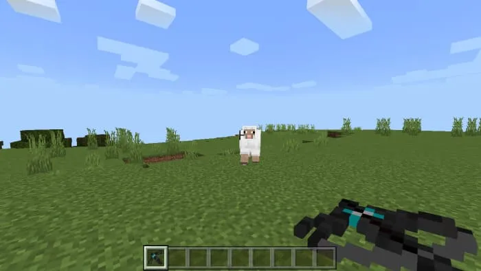 Magic totem is aimed at the target